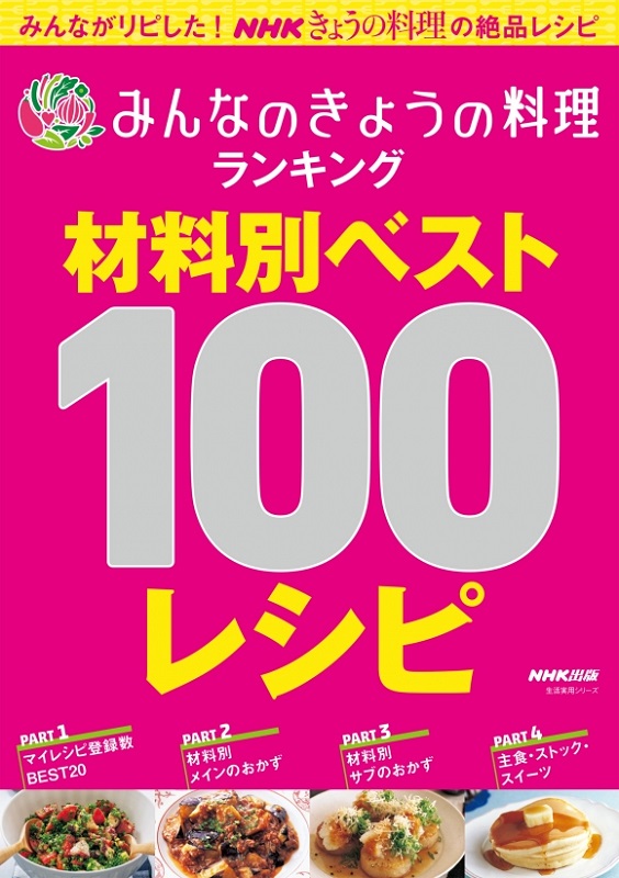 みんなのきょうの料理ランキング 材料別ベスト100レシピ