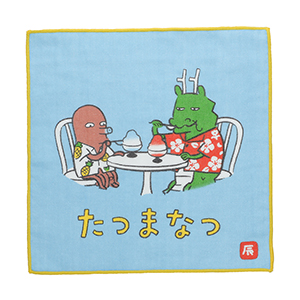 ガーゼミニタオル たつまなつ